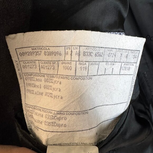 Dolce & Gabbana Blazer Mens Suit Coat Grey 3 Button Italian Wool D&G Jacket 42R - Picture 13 of 16